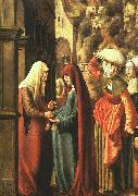 Marx Reichlich The Visitation oil on canvas